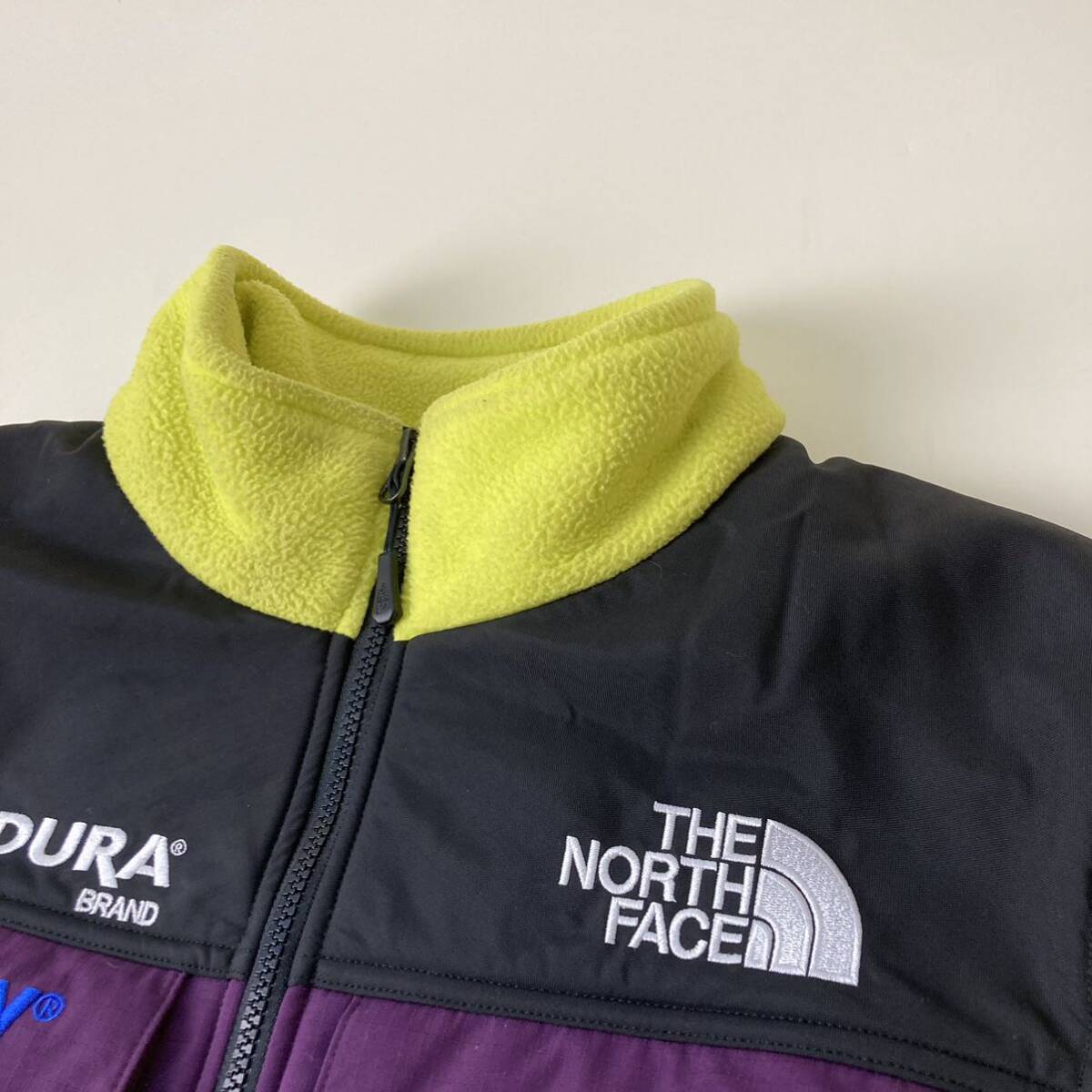 ノースフェイス シュプリーム フリースジャケット M ゴアテックス イエロー THE NORTH Face Fleece_画像3