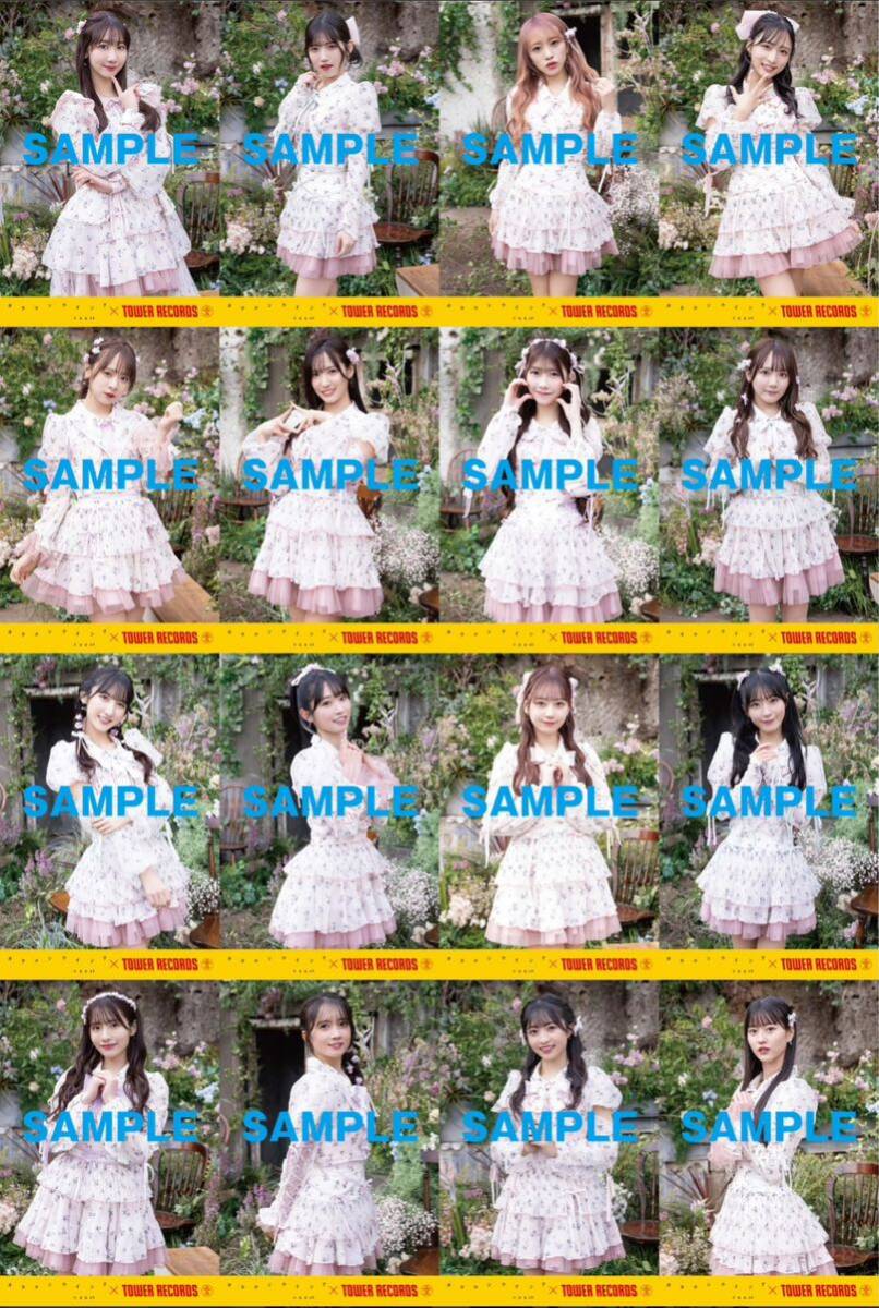 AKB48 63rdシングル カラコンウインク ポストカード 16種コンプセット_画像1