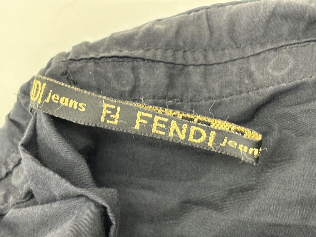 FENDI フェンディ ワイドパンツ W68-82 フリー レディース 中古 現状の画像4