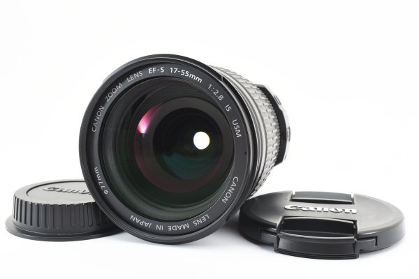 ★美品★ CANON キャノン 広角ズームレンズ EF-S 17-55mm F2.8 IS USM A9