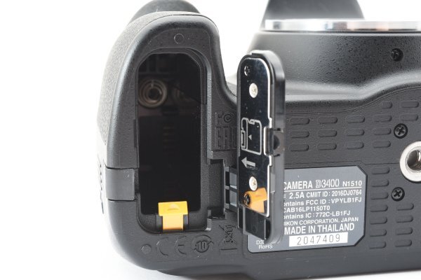 ★美品★ NIKON ニコン D3400 ボディ デジタル一眼カメラ A35_画像10