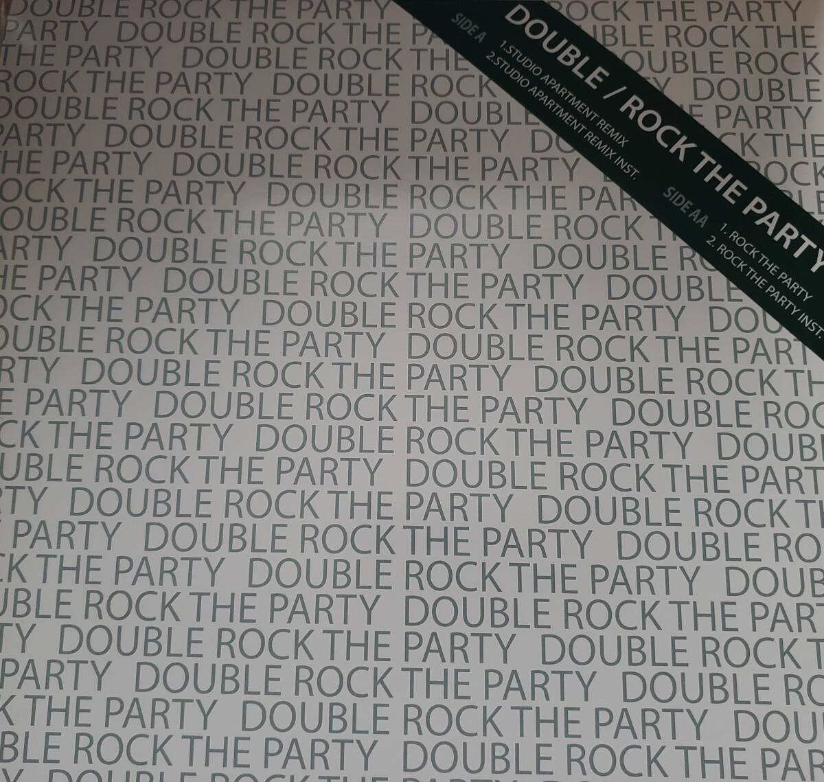 [古12inch] Double - Rock The Party (Studio Apartment Remix) / Original入り / J-House_画像2