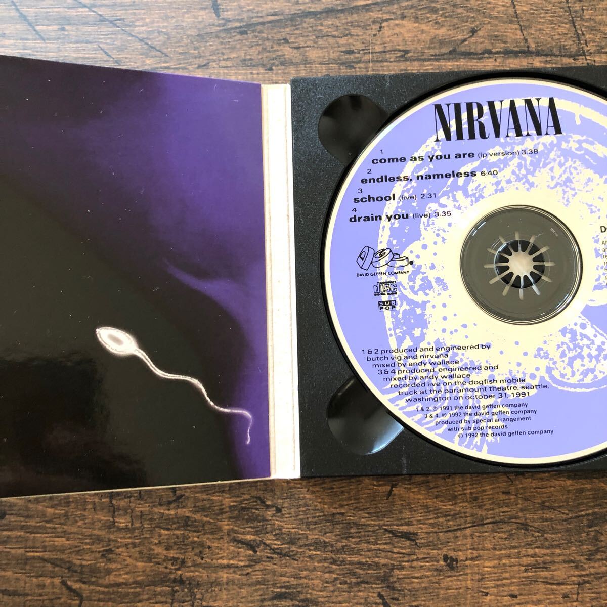 セール！★送料無料★ニルヴァーナ★カム・アズ・ユー・アー★Nirvana★Come As You Are★輸入CD★カート・コバーン★Kurt Cobain★_画像3