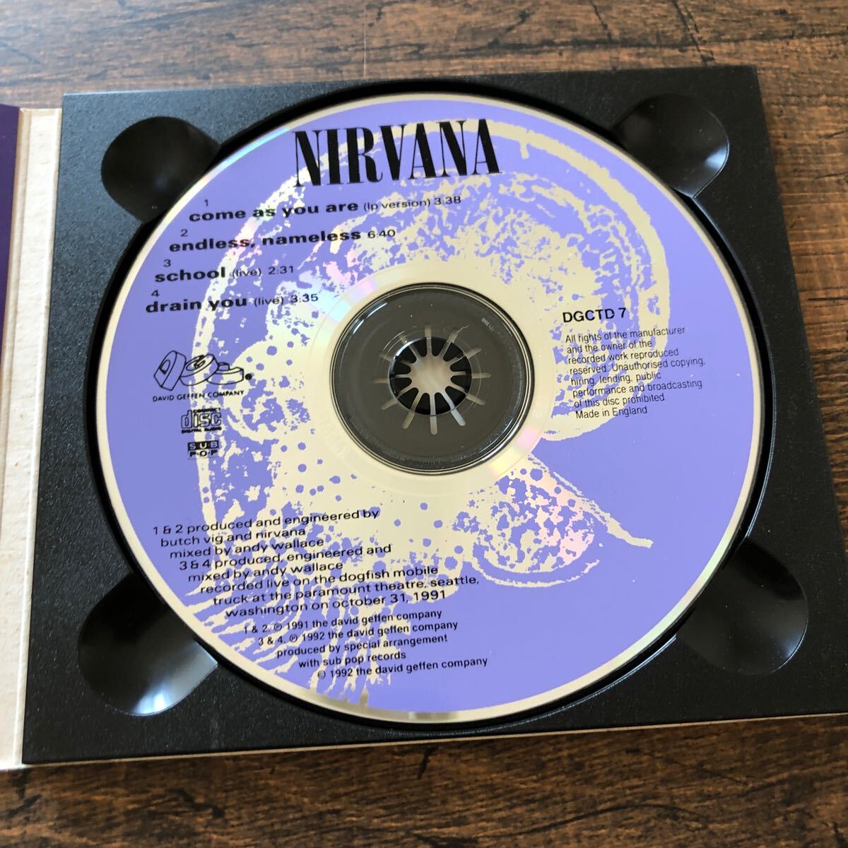 セール！★送料無料★ニルヴァーナ★カム・アズ・ユー・アー★Nirvana★Come As You Are★輸入CD★カート・コバーン★Kurt Cobain★_画像5