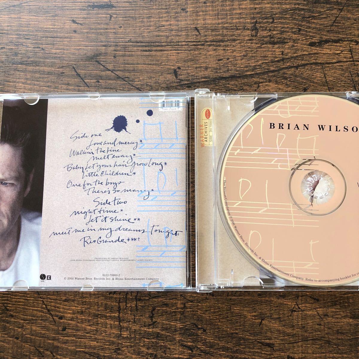 セール★送料無料★ブライアン・ウィルソン★Brian Wilson★1st Solo★ボーナストラック14曲★ビーチ・ボーイズ★Beach Boys★輸入CD★美品