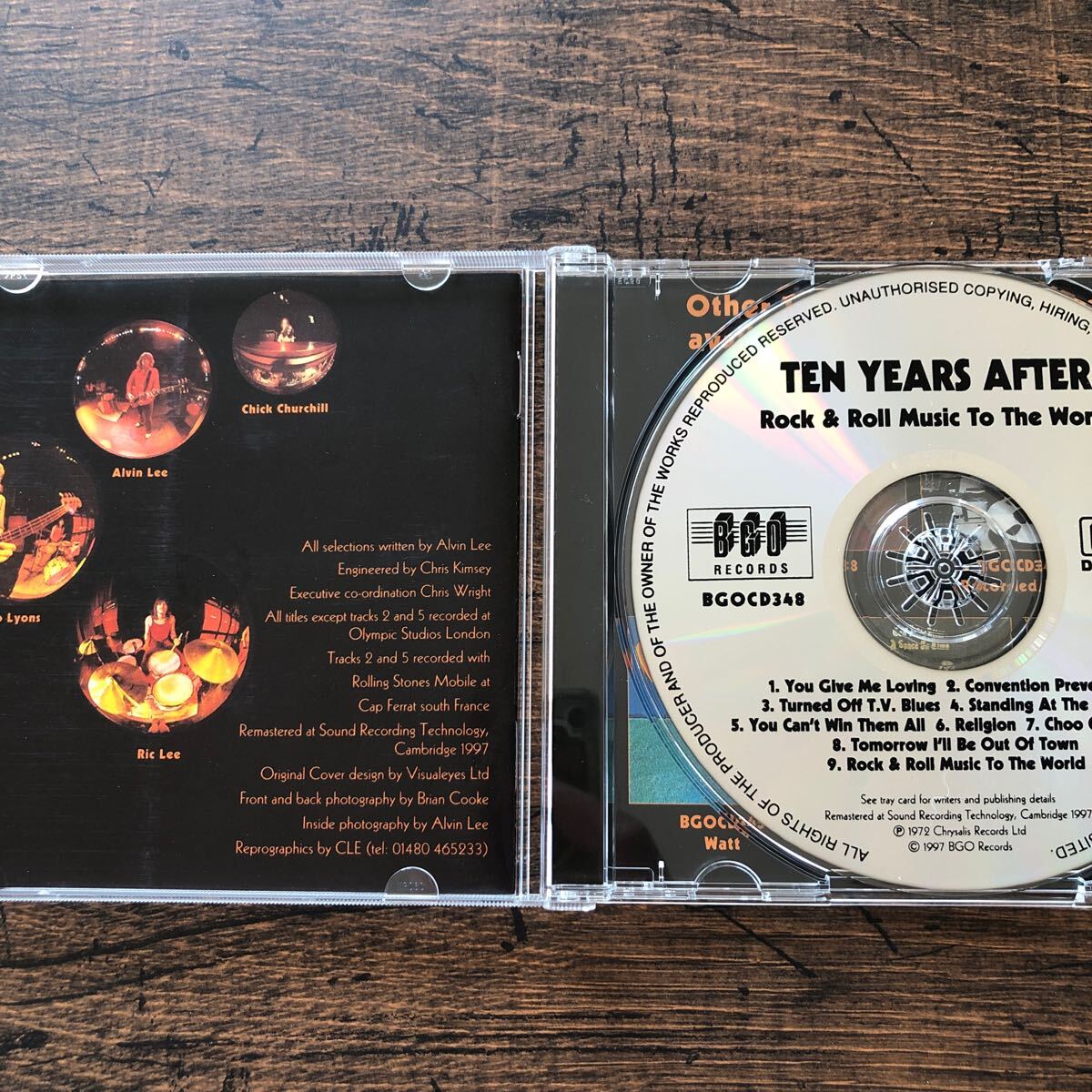 セール！★送料無料★テン・イヤーズ・アフター★Ten Years After★Rock & Roll Music To The World★Alvin Lee★輸入CD★美品★