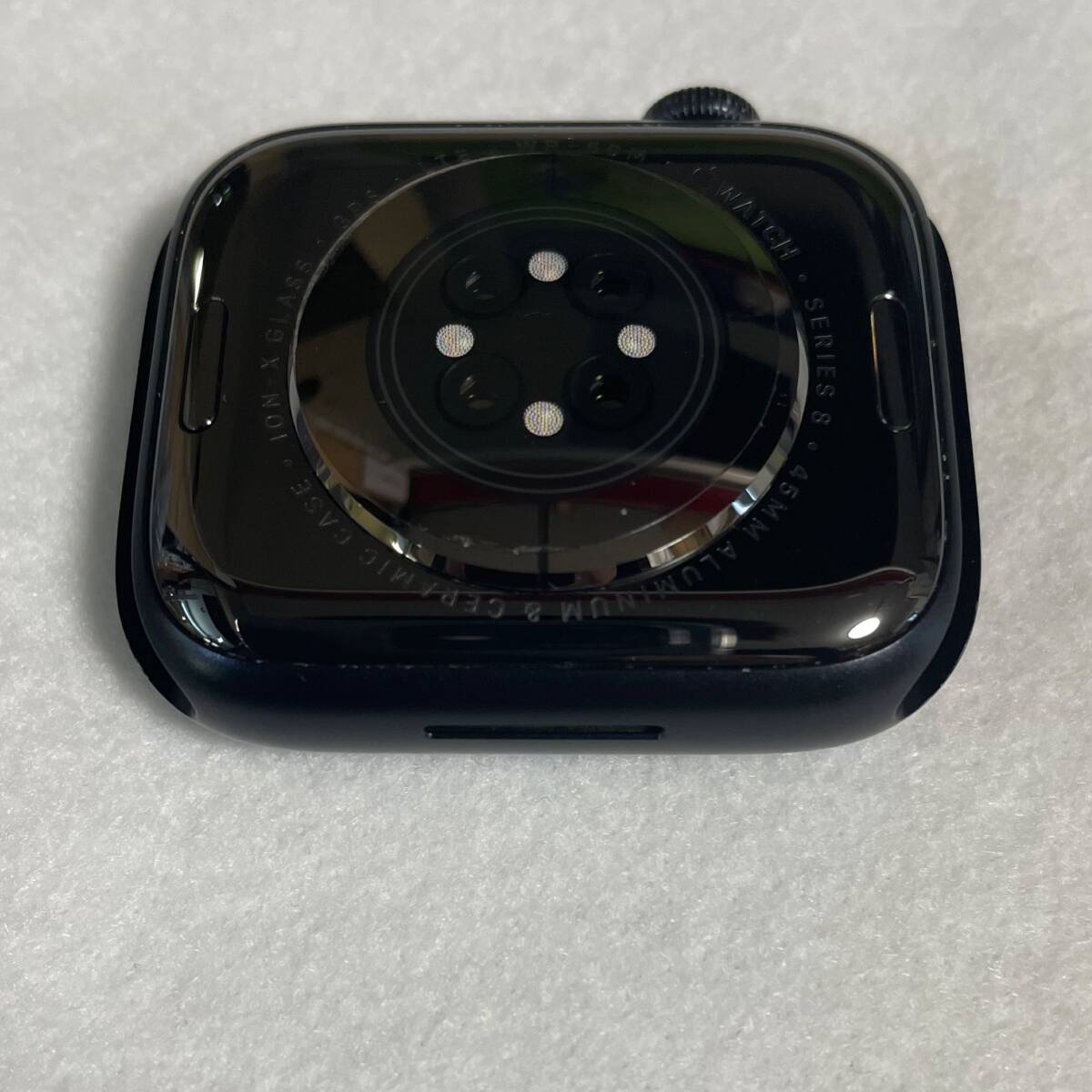 【まあまあ美品】Apple Watch Series 8 45mm GPS+Cellモデル［A2775］アルミニウムケース★バッテリー状態100％★ 03031Nの画像3