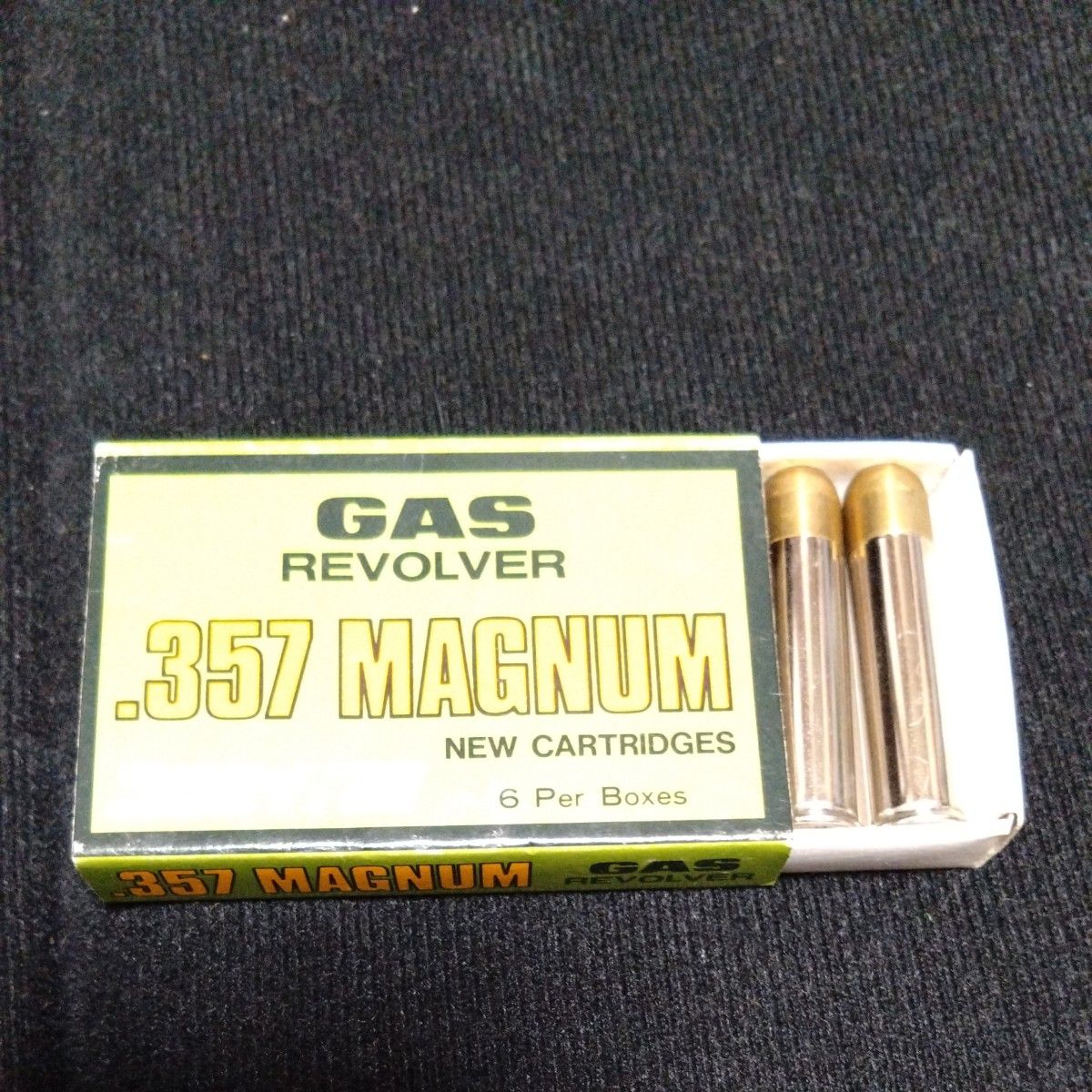 コクサイ .38SPECIAL .38スペシャル リアルカートリッジ6本セット★357マグナム・M-M・SUPER・MAGNUM★