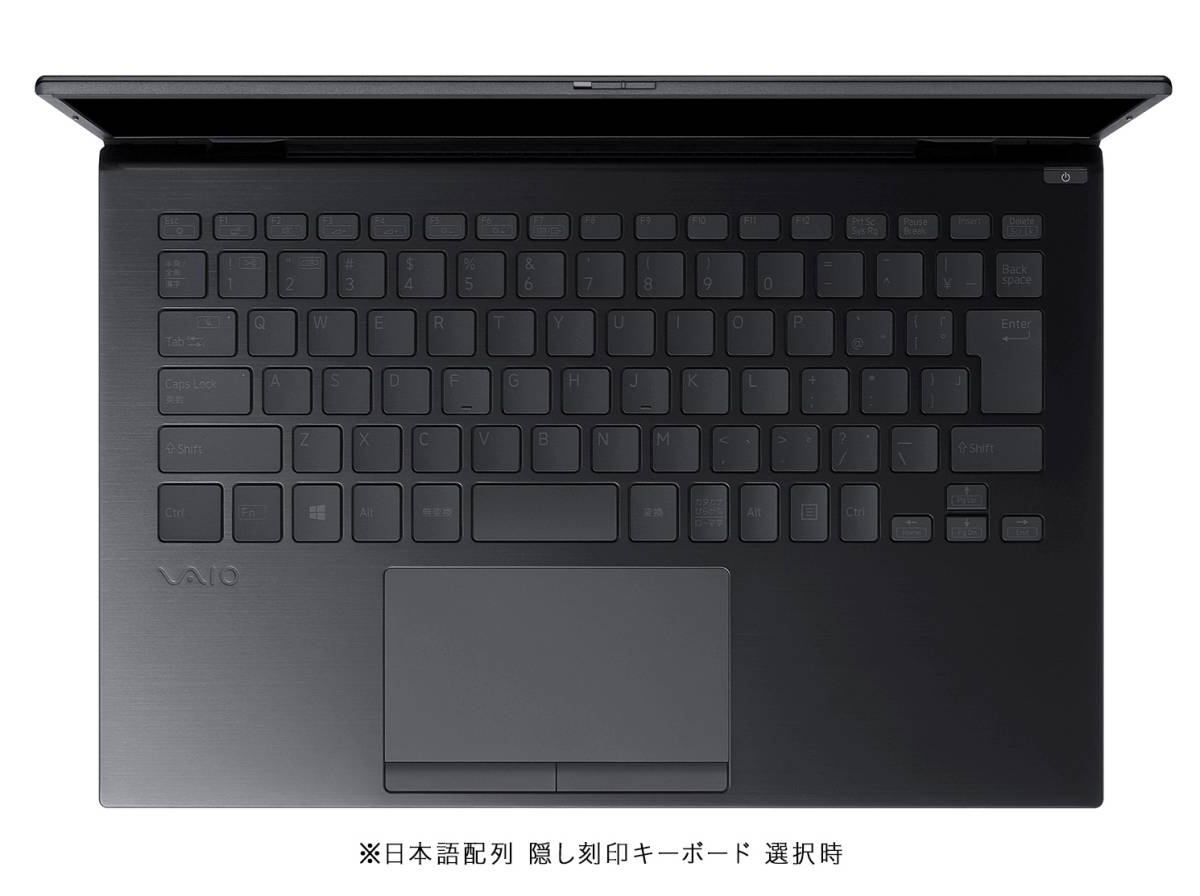 【新品・未開封】VAIO SX14 ALL BLACK EDITION (VJS1468) Core i7(12core 16スレ)、32GBメモリ、1TB SSD、4K液晶、隠し刻印キーボード_画像6