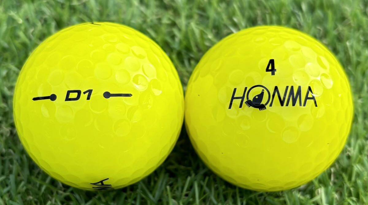 本間ゴルフボール HONMA D1 2020年モデル 【S級ランク】12個セットロストボール ⑪の画像2