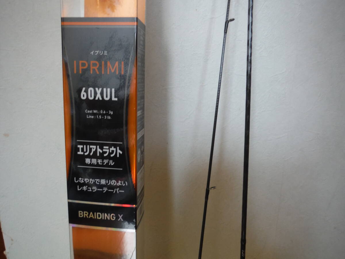 ダイワ　イプリミ　エリアトラウト　60XUL　一回使用のみ　DAIWA　管理釣り場_画像7