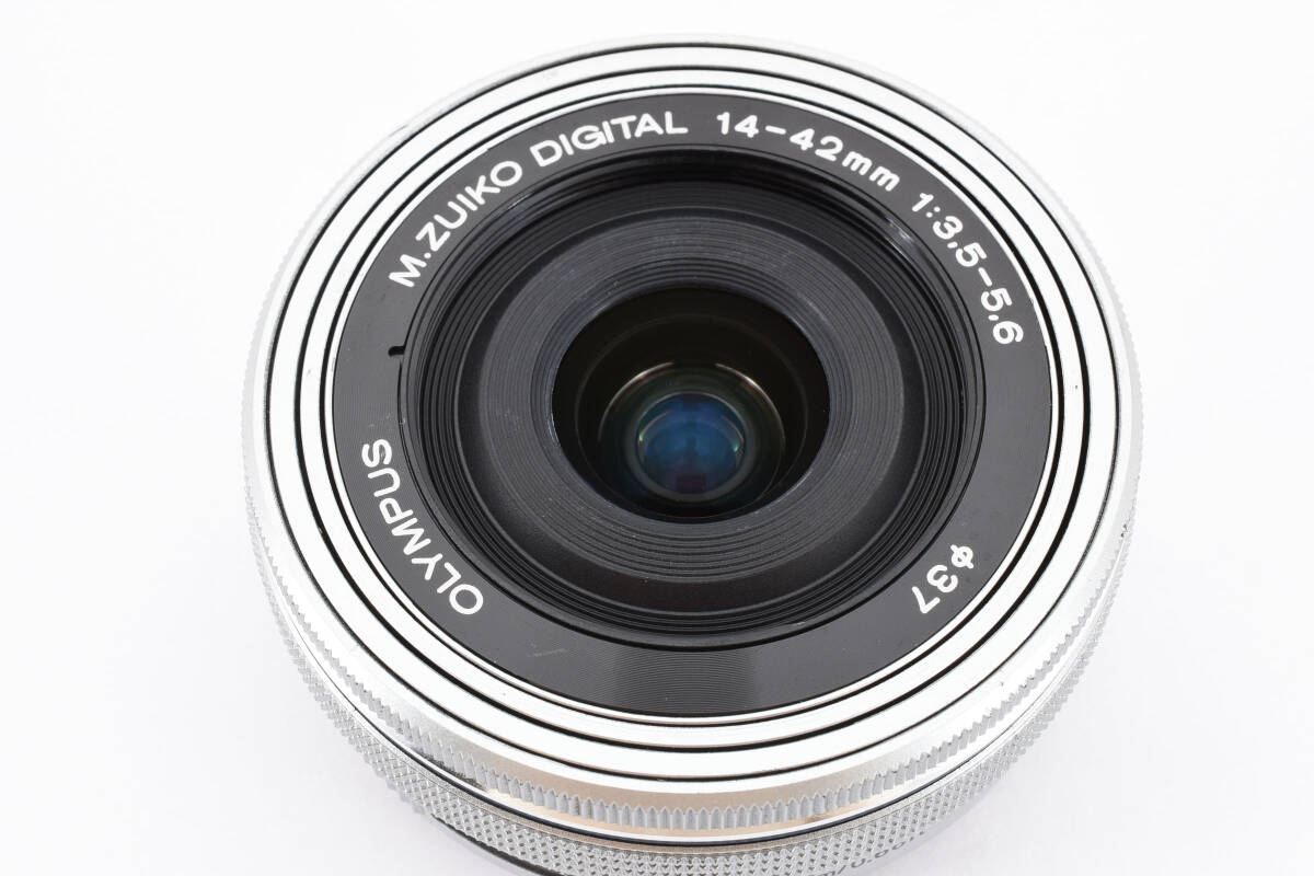 ★☆【良品】 OLYMPUS オリンパス M.ZUIKO DIGITAL 14-42mm F3.5-5.6 EZ ED #3991☆★