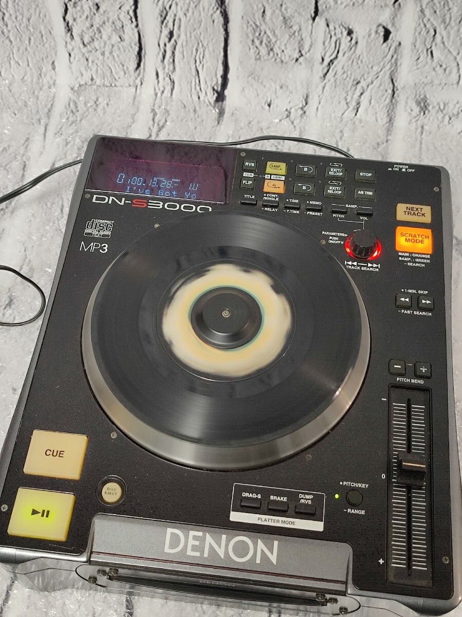 【売り切り】DENON デノン DN-S3000 ミキサーCDプレーヤー 2点セット 2942-1_画像3