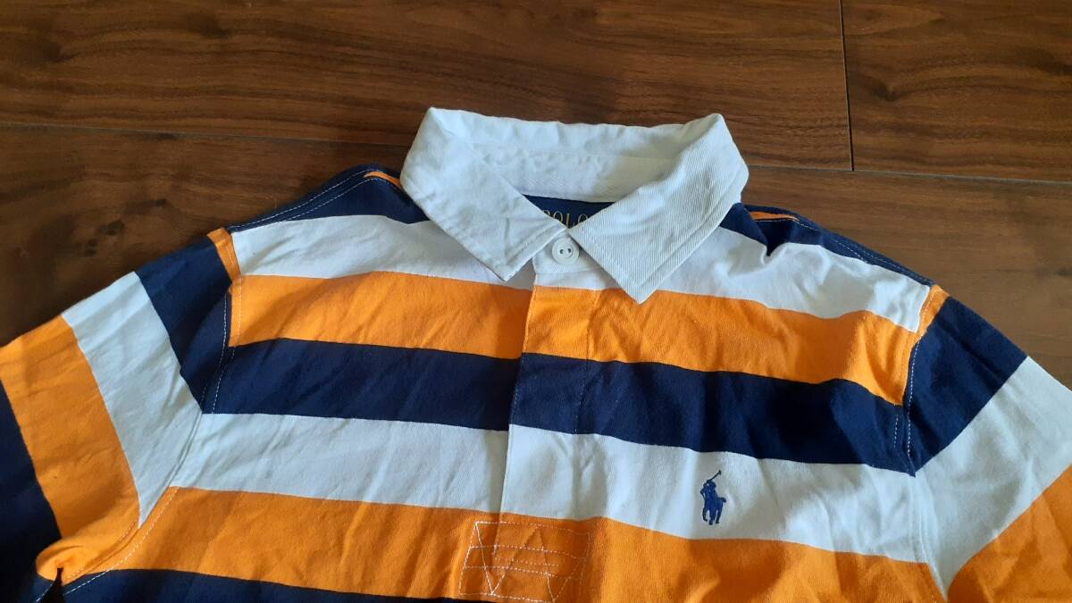 POLO RALPH LAUREN　ポロラルフローレン　キッズ　長袖ポロシャツ　150cm　2点セット　_画像3