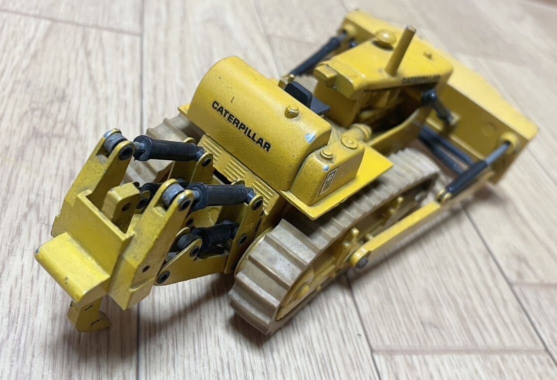  rare! that time thing gescha metallic model Germany west Germany made construction vehicle work car crane car dump minicar treasure large amount together 4 point C12