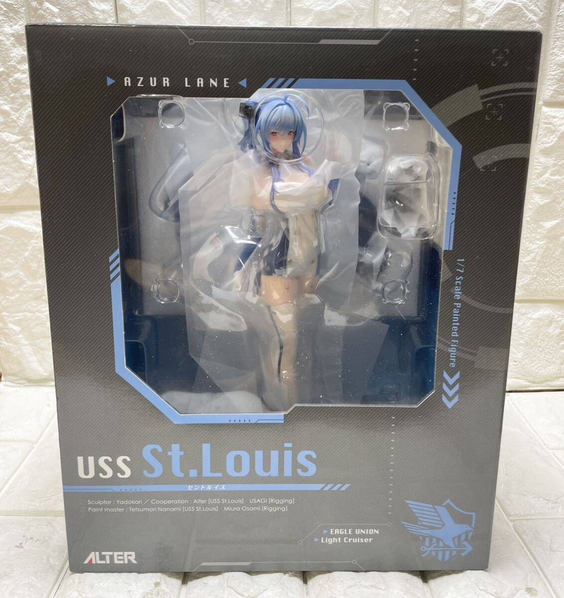 希少！ 未使用☆ 未開封☆ ALTER AZUR LANE USS St.Louis 1/7スケール塗装済み完成品 フィギュア 美少女 フィギュア お宝 コレクター C7_画像1