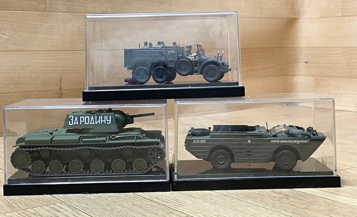 希少！ 世界 軍 戦車 軍用車 装甲車 ミリタリー プラモデル 完成品 大量 まとめて 10点 H7_画像7