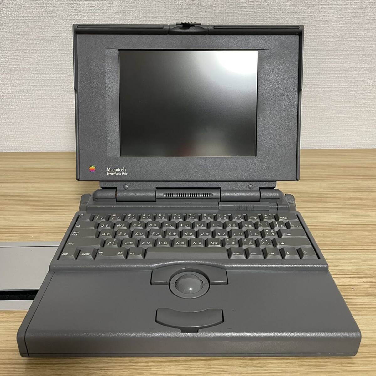 Apple アップル Macintosh マッキントッシュ PowerBook パワーブック 180c レトロPC 状態不明_画像2