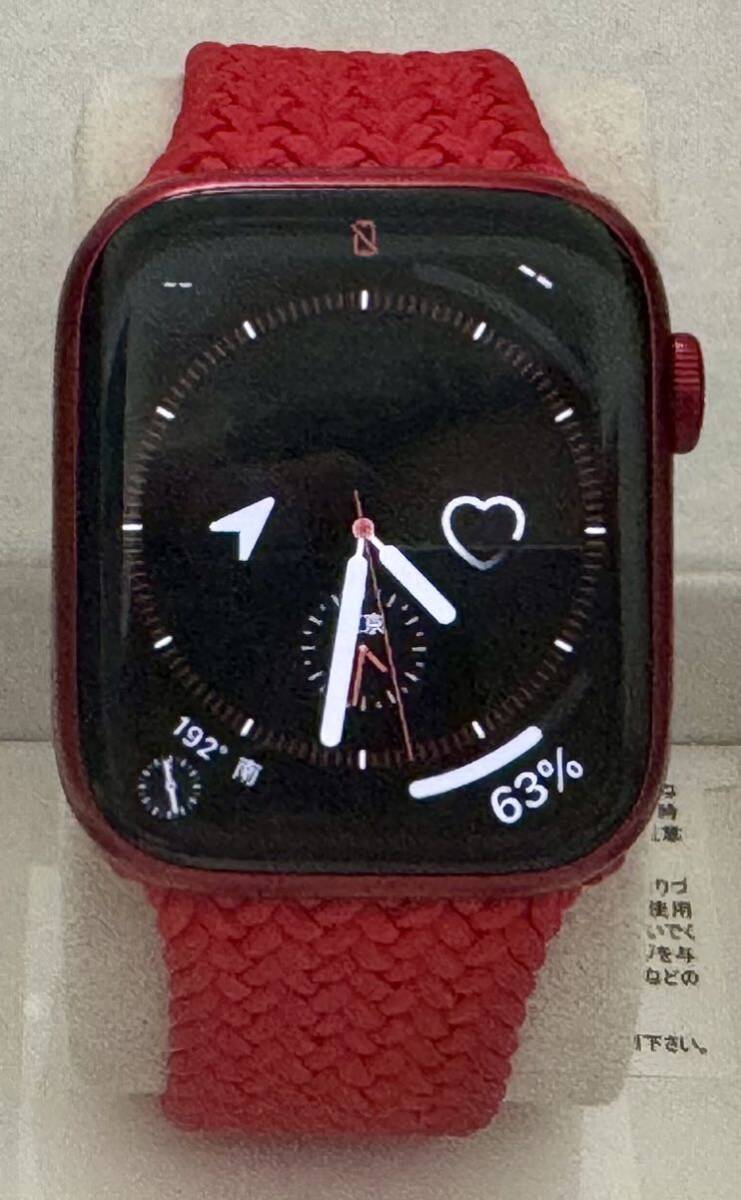 Apple Watch Series 7 product RED (GPS 45 мм )