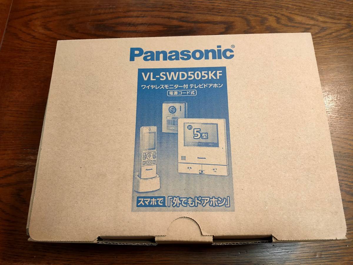 ◎新品未使用品パナソニック ドアホンVL-SVD505KF同等品（VL-SWD505KF子機無）◎eの画像3