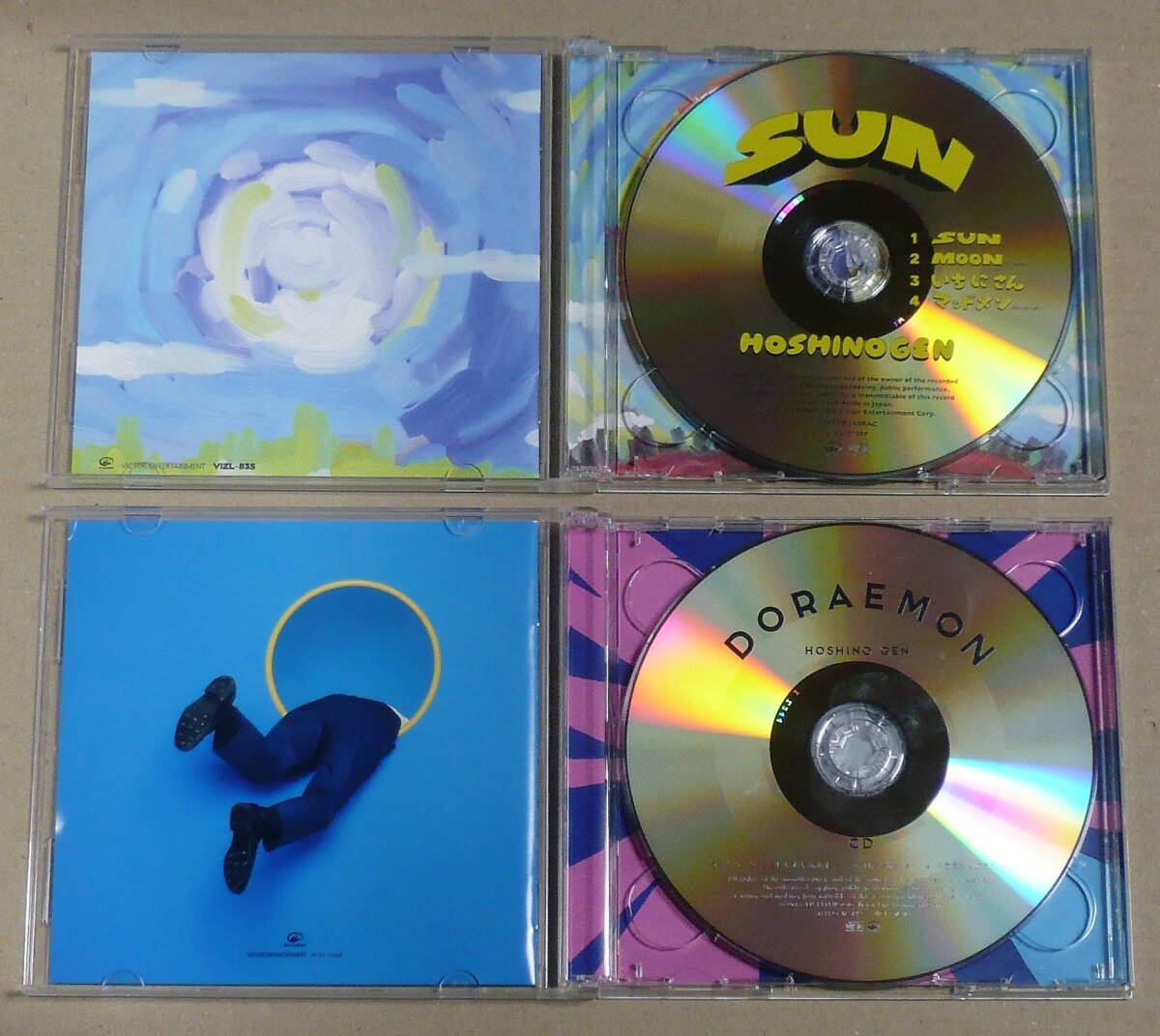 CD2セットまとめ◎星野源①SUN ②DORAEMON　初回盤CD+DVD_画像3