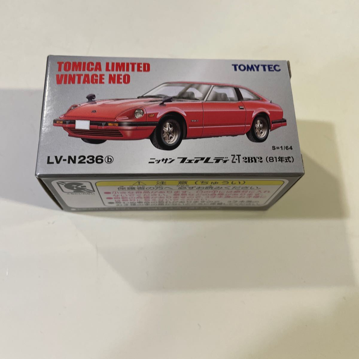 トミカリミテッドヴィンテージ ニッサン フェアレディ Z・T 2by2 LV-N236b未使用、未開封品です。外箱に若干の傷ございます。_画像1