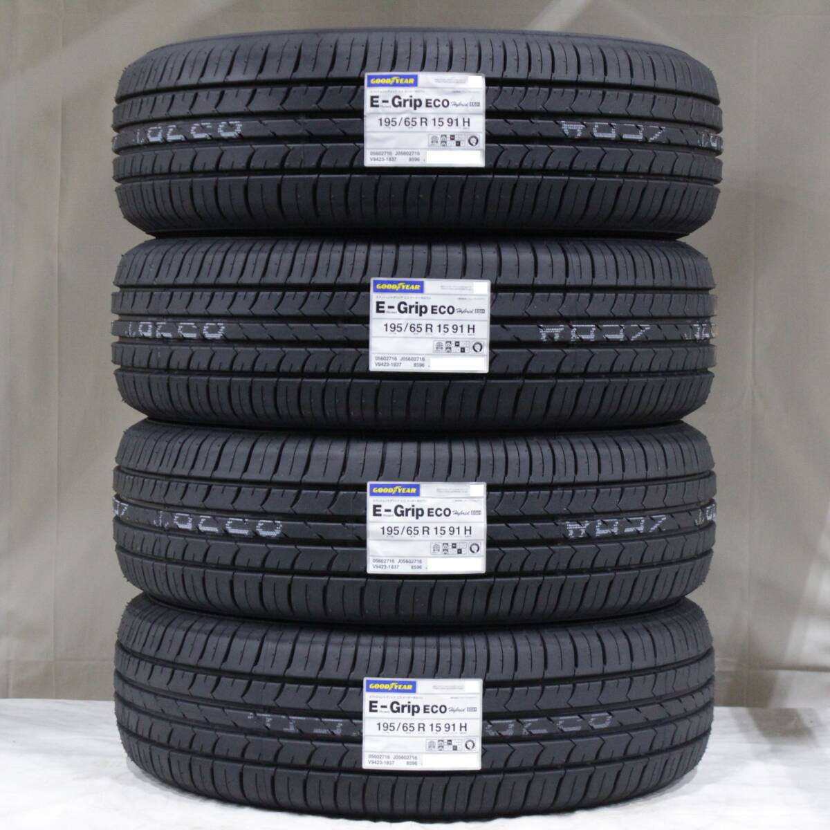 MRT Z-05 ブラックポリッシュ 15-6.0J 5H114.3 ＋53 GOODYEAR 195/65R15 エスクァイア ノア ヴォクシー ステップワゴン アクセラ アテンザ_画像6