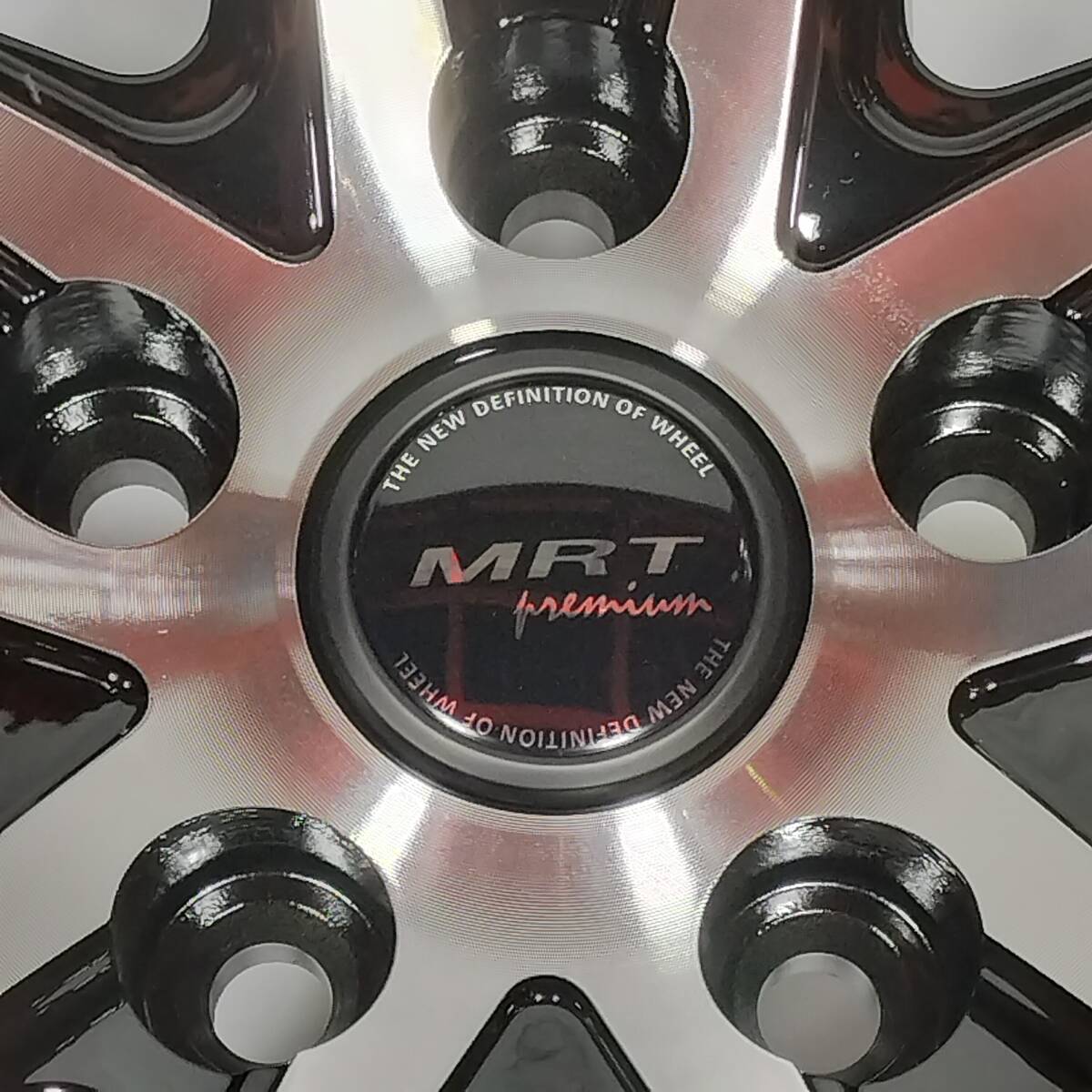 MRT Z-05 ブラックポリッシュ 17-7.0J 5H114.3 ＋38 ZEETEX 225/60R17 アルファード ヴェルファイア アウトランダー デリカD:5 ②_画像4