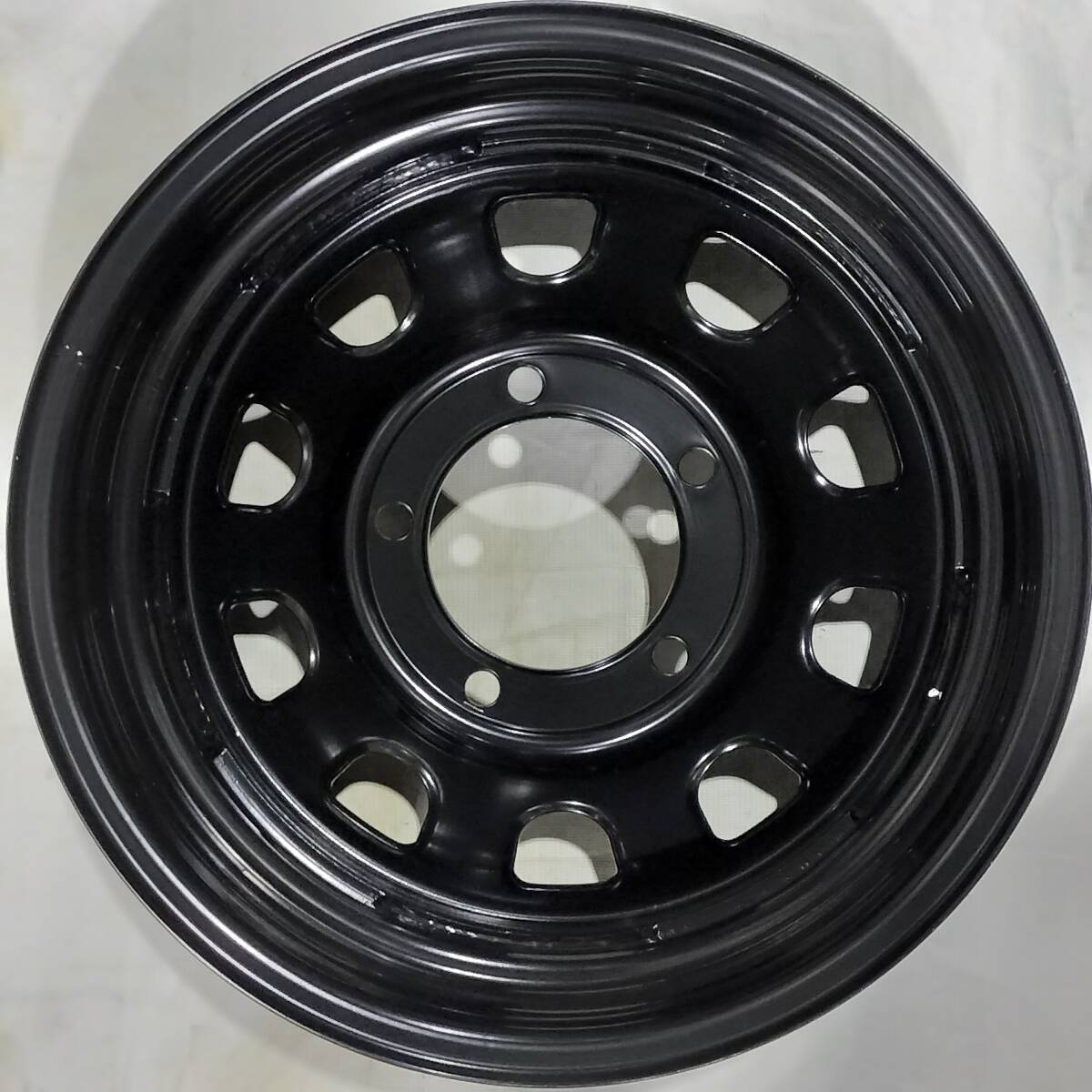 デイトナ ブラック 16-5.5J 5H139.7 -20 TOYO OPEN COUNTRY M/T オープンカントリー 225/75R16 ジムニー オーバーフェンダーサイズ_画像5