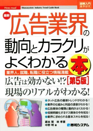 図解入門業界研究　最新　広告業界の動向とカラクリがよくわかる本　第５版 業界人、就職、転職に役立つ情報満載 Ｈｏｗ‐ｎｕａｌ／蔵本賢_画像1