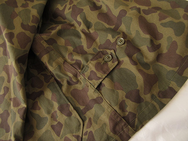 エンジニアードガーメンツ★2023ss★ ≪≪税込定価 45,100円≫≫★Cardigan Jacket - 6.5oz Flat Twill /Olive Camo【XS】の画像8