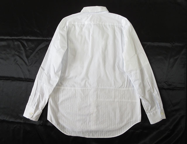 エンジニアードガーメンツ★2022ss★希少!≪税込定価 29,700円≫Combo Short Collar Shirt - Pima Cotton Small Diamond Dobby/White【XS】_画像2