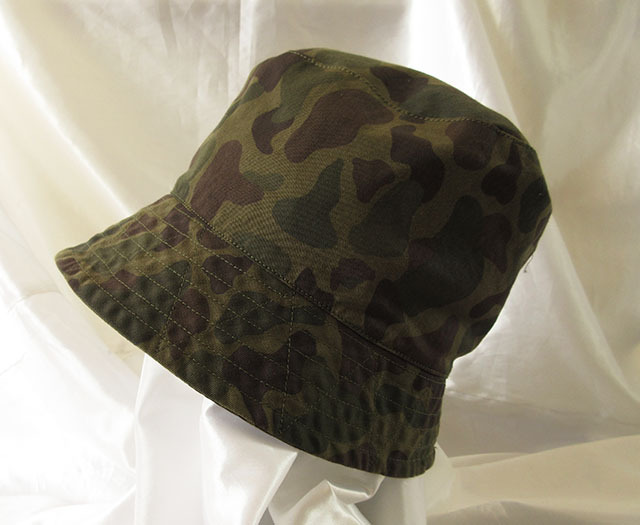 エンジニアードガーメンツ★2023ss★≪≪税込定価 15,400円≫≫ ★ Bucket Hat - 6.5oz Flat Twill /Olive Camo【M】_画像1