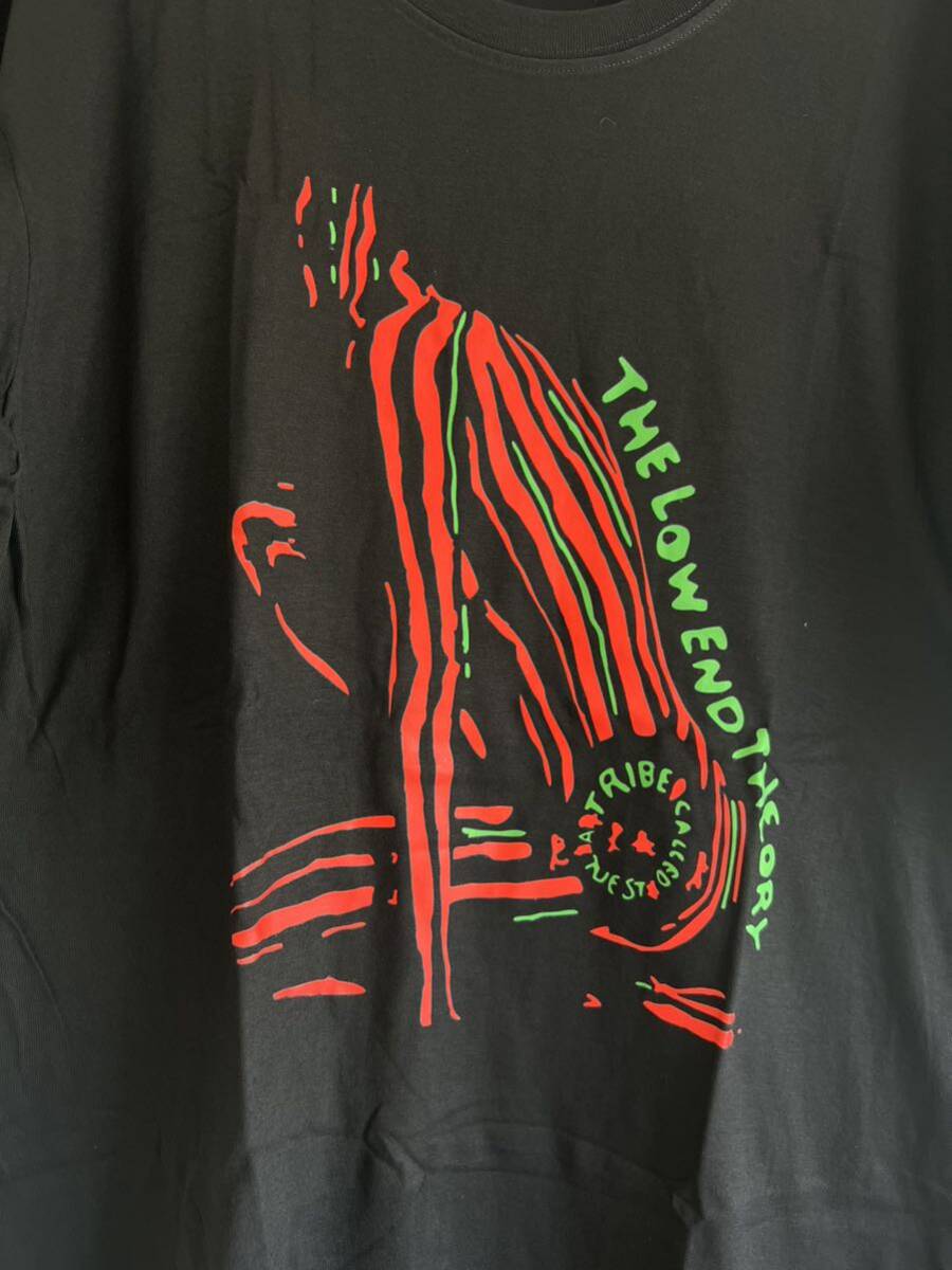 TRIBE CALLED QUEST Tシャツ XL 新品 Q-TIP 90s 黒 black ブラック トライブコールドクエスト new t-shirt THE LOW END THEORYの画像2