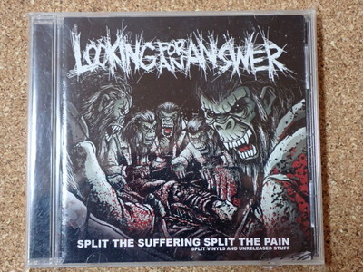 LOOKING FOR AN ANSWER / Split The Suffering, Split The Pain CD TERRORIZER REPULSION GRIND DEATH METAL グラインドコアデスメタル_画像1