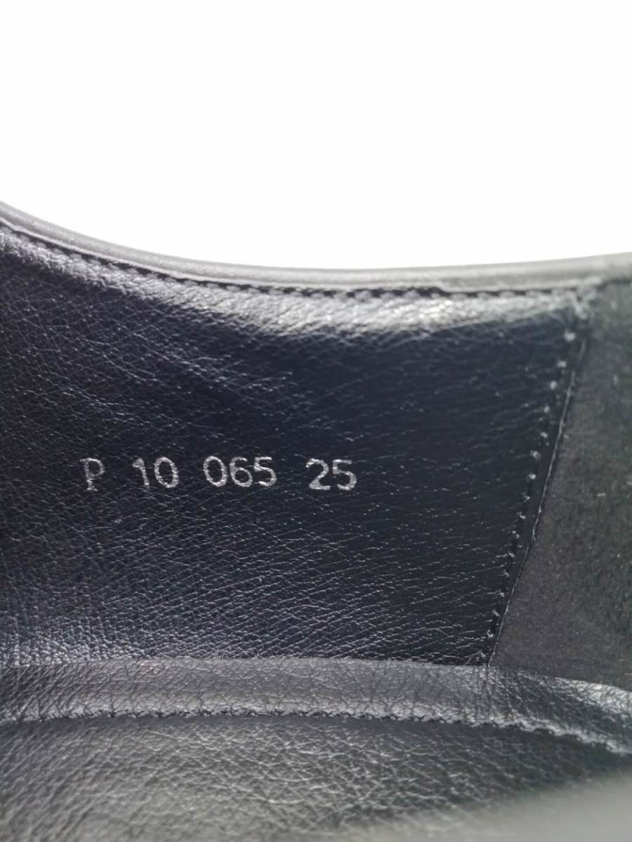 25.0cm 黒 新品 即決 ビジネスシューズ ブラック 本革 革靴 通勤靴 メンズシューズ カジュアルシューズ 065-blk-250
