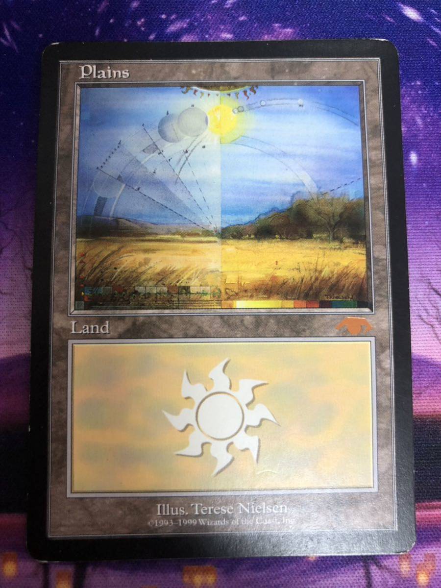 MTG/平地/Plains/プロモ/Guru/グルランド/英語/希少/A