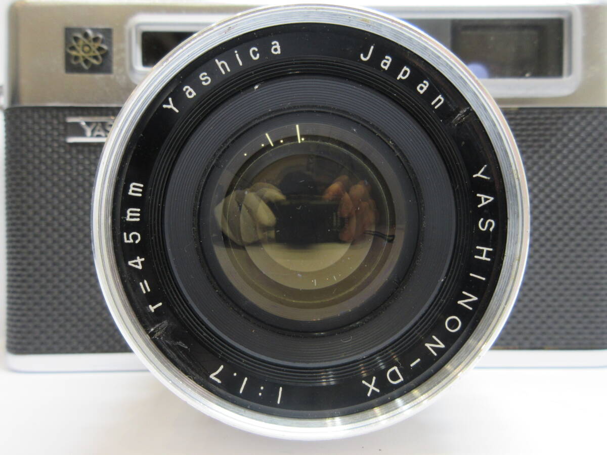 【20-80-300】YASHICA(ヤシカ) ELECTRO 35 コンパクトフィルムカメラ レザーカバー付き_画像3