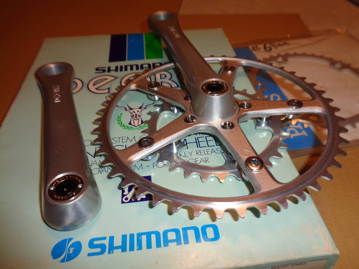 SHIMANO シマノ DEORE 初代デオーレ チェーンホイール ４８T×(４０T)×３０T トリプルツーリングモデル DDペダル専用 【未使用品】_画像6