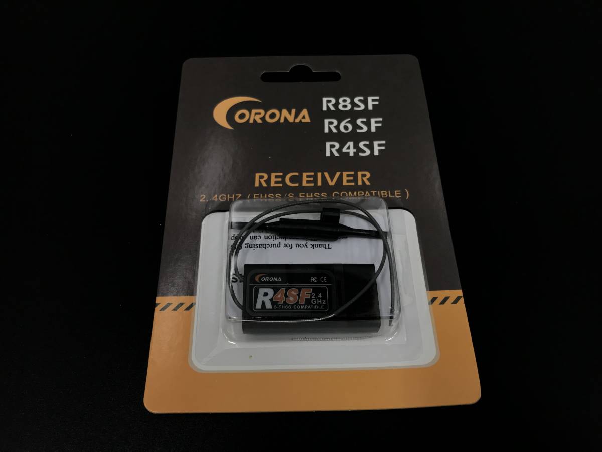 [ new year sale ] CORONA R4SF 4CH (S.BUS) light weight * thin type receiver 2.4G Futaba. leaf FHSS/S-FHSS interchangeable [10J 14SG 16SZ 18SZ 18M etc. correspondence ] @05