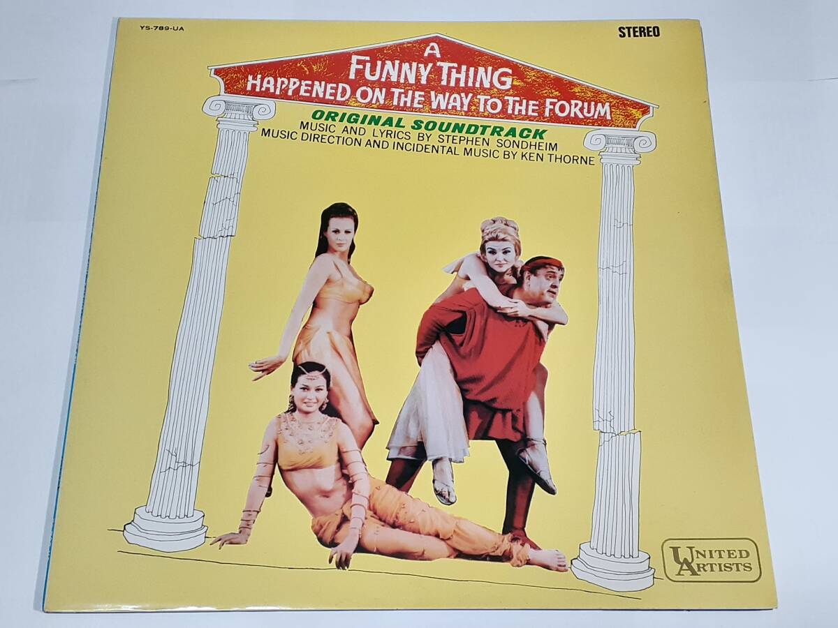  Rome ....... taking place .(1966) A Funny Thing Happened on the Way to the Forum| Stephen *sondo high m| Japanese record LP