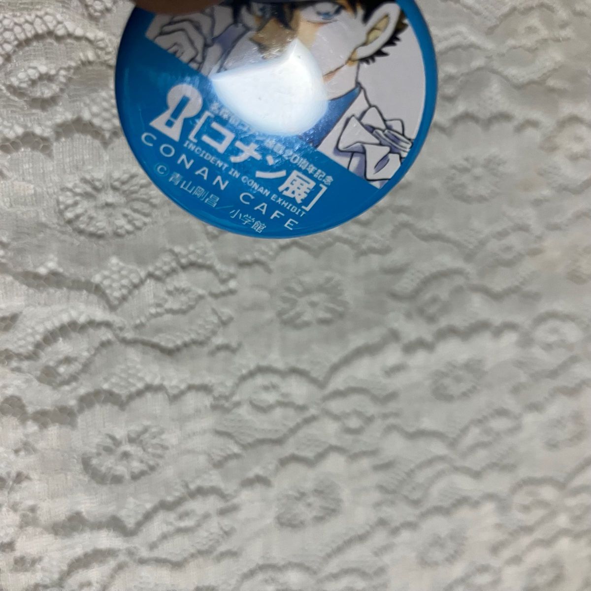 名探偵コナン コナン展 コナンカフェ 20周年記念 缶バッジ 怪盗