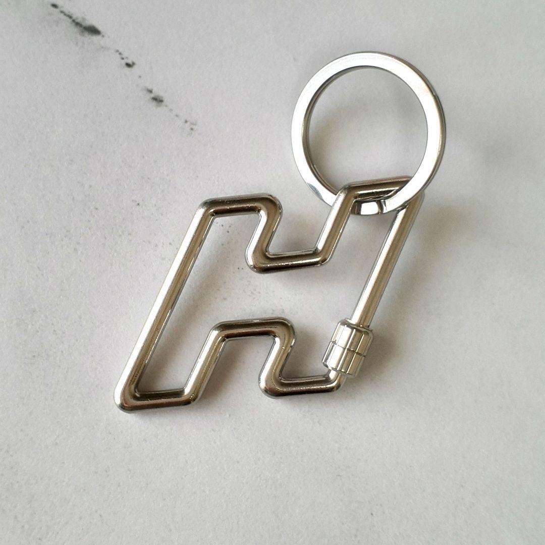  Hermes Htu скорость кольцо для ключей серебряный 