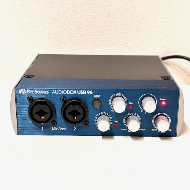 Presonus Audio Box USB96 A021808 USBオーディオインターフェース 24ビット/96kHz レコーディング マイクプリアンプ_画像1