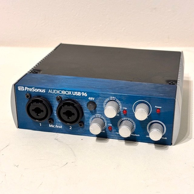 Presonus Audio Box USB96 A021808 USBオーディオインターフェース 24ビット/96kHz レコーディング マイクプリアンプ_画像3