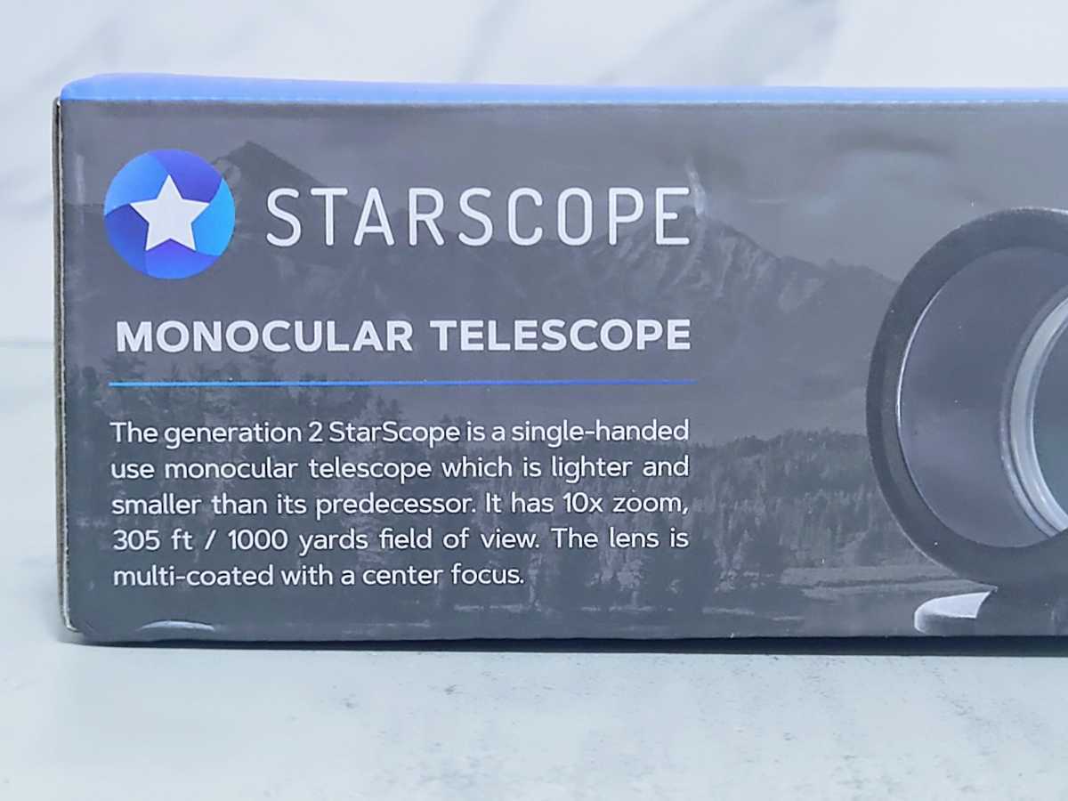 STARSCOPE　単眼鏡　G２　未使用　送料込み_画像2