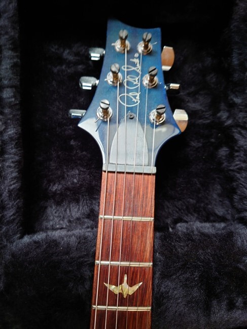★レア!美品!希少なロイヤルブルー!★ Paul Reed Smith USA Custom24 10top 2001年製 Royal Blue PRS 検) Custom22 Fender Gibson_画像7