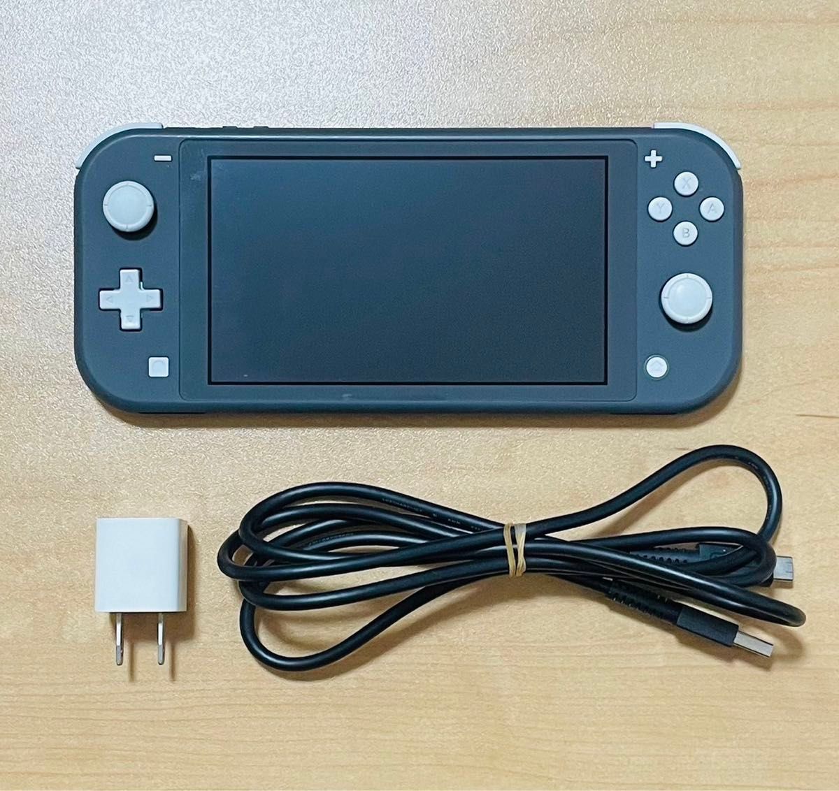 【美品/送料無料】Nintendo Switch Lite ニンテンドースイッチライト 本体 グレー 2021年製 値下不可