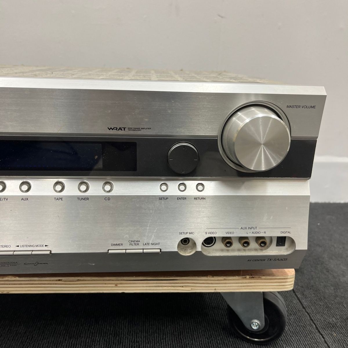 S215-D5-601 ONKYO オンキョー AV CENTER TX-SA605 センター アンプ オーディオ機器 音響機材 ③_画像3