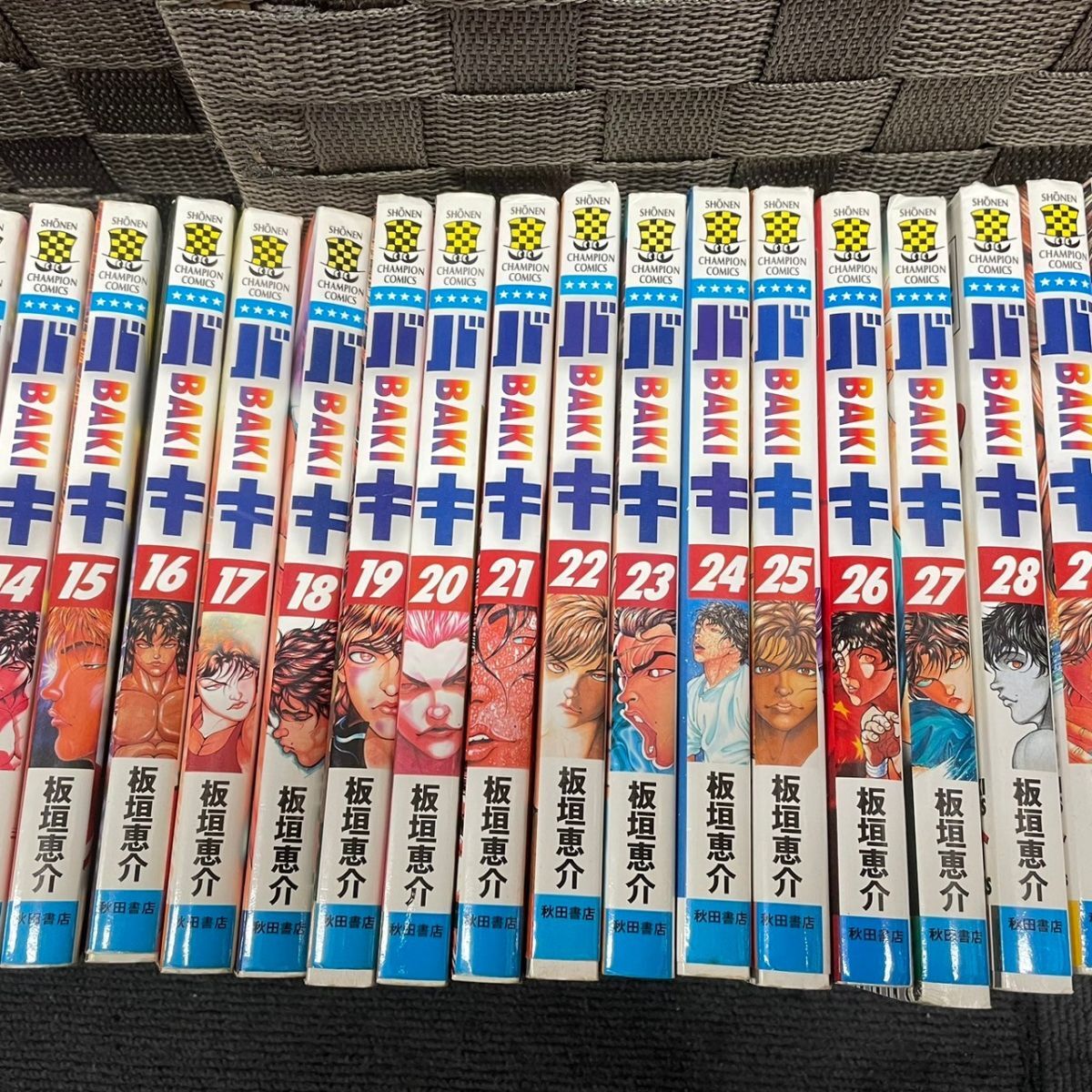 U857-O18-3083 マンガ まとめ バキ 全31巻 世紀末リーダー伝たけし！1-22巻 デッドマンワンダーランド 1-12巻 少年 漫画 コミック ③_画像3